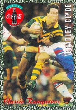 1995 Dynamic Coca-Cola Classic Kangaroos #2 Bradley Clyde Front